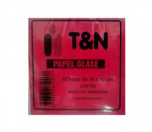 PAPEL GLASE TYN LUSTRE SOBRE 10H